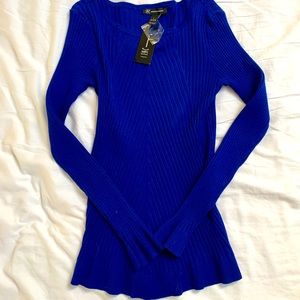 BRIGHT BLUE I•N•C SWEATER